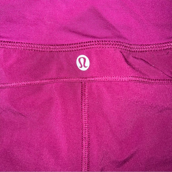 Lululemon size 8 Real Quick Regal Plum/Paradise nwot - Picture 3 of 10